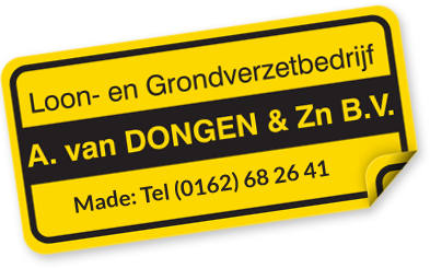 Loon- en Grondverzetbedrijf A. van Dongen & Zn. B.V.